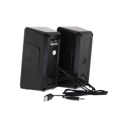 LENOVO LECOO DS104 RGB USB KABLOLU + 3.5mm 6W MASAÜSTÜ HOPARLÖR SİYAH - Ses Sistemleri ürünleri tekmarshop.com'da